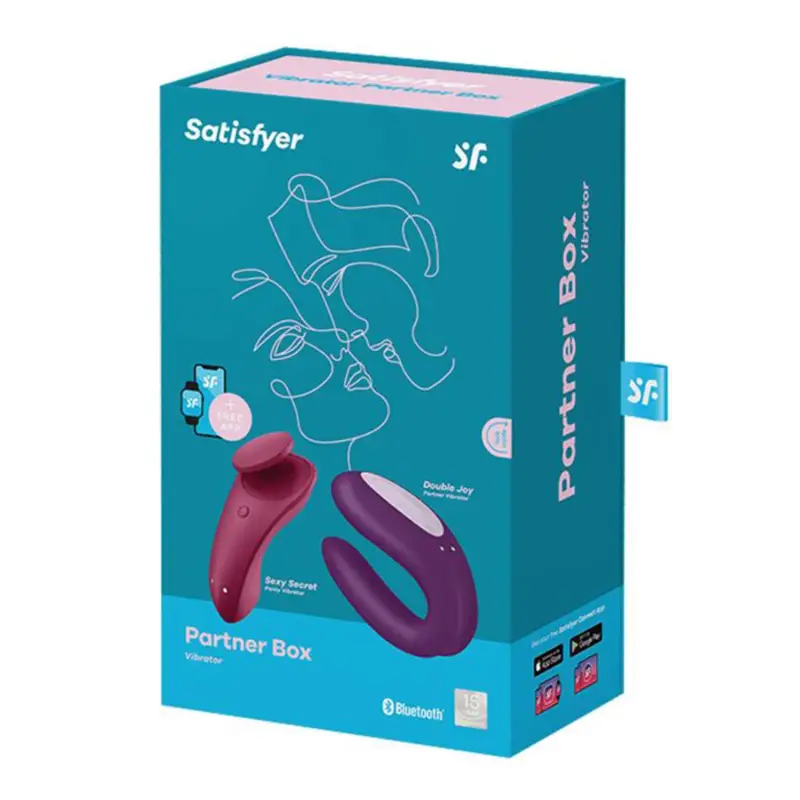 SATISFYER PARTNER BOX 1 PACK DE VIBRADORES 2 1UN
