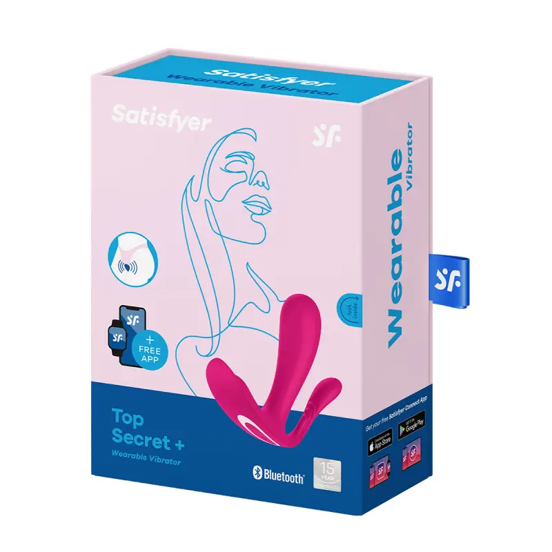 SATISFYER TOP SECRET VIBRADOR ROSA 1UN SATISFYER TOP SECRET VIBRADOR ROSA 1UN
