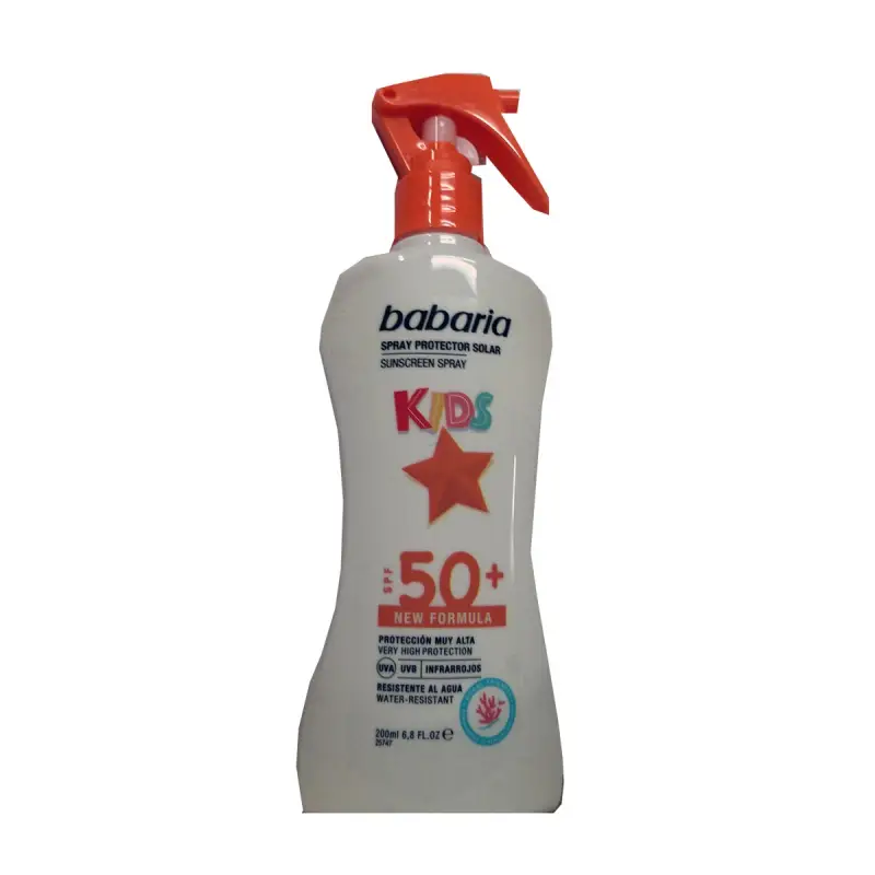 BABARIA KIDS SPRAY SPF50+ 200ML VAPORIZADOR