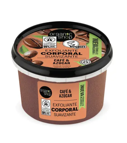 ORGANIC SHOP CAFE EXFOLIANTE CORPORAL BRAZILIAN COFEE 1UN