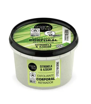 ORGANIC SHOP CITRONELA EXFOLIANTE CORPORAL LEMONGRASS 1UN