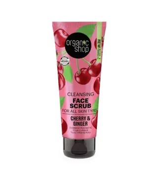 ORGANIC SHOP CLEANSING EXFOLIANTE FACIAL CEREZAS 75ML
