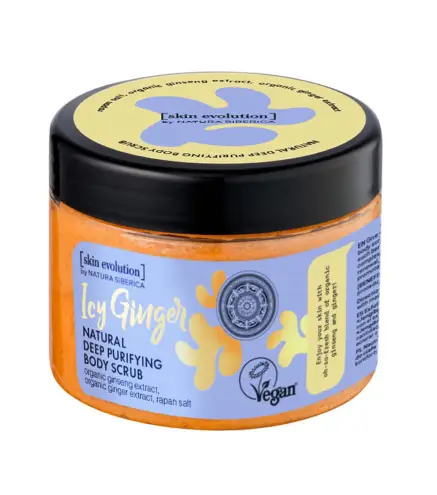 NATURA SIBERICA SKIN EVOLUTION EXFOLIANTE CORPORAL PURIFICANTE ICY GINGER 300ML