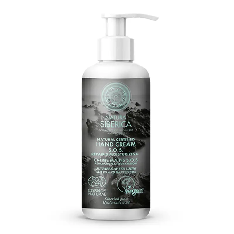 NATURA SIBERICA SOS CREMAS DE MANOS REPARACION HIDRATACION 250ML