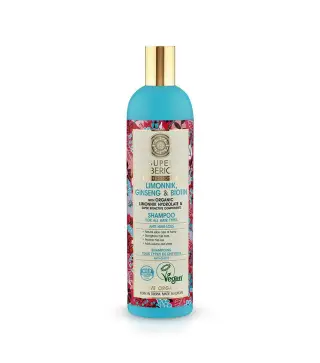 NATURA SIBERICA SCHIZANDRA GINSENG Y BIOTINA CHAMPU PROFESIONAL 400ML