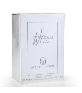 SERGIO TACCHINI PRECIOUS WHITE EAU DE TOILETTE 30ML VAPORIZADOR