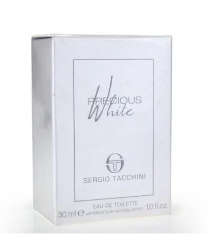 SERGIO TACCHINI PRECIOUS WHITE EAU DE TOILETTE 30ML VAPORIZADOR