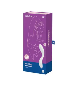 SATISFYER RROLLING PLEASURE VIBRADOR PUNTO G BLANCO 1UN