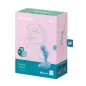SATISFYER DEEP DIVER PLUG VIBRATOR AZUL 1UN