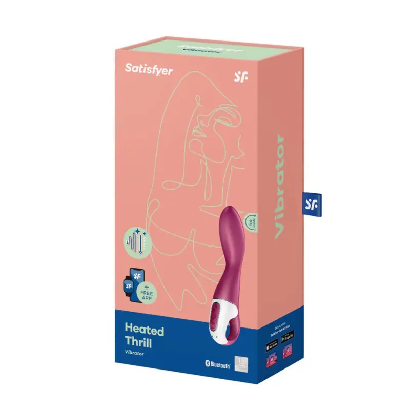 SATISFYER HEATED THRILL VIBRADOR CON APP 1UN