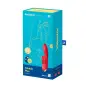 SATISFYER DOUBLE FLEX VIBRADOR ROJO CON APP 1UN