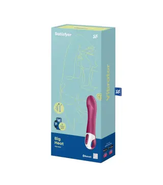 SATISFYER BIG HEAT VIBRADOR EFECTO CALOR CON APP 1UN
