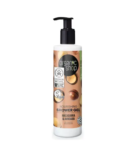 ORGANIC SHOP MACADAMIA&AVOCADO GEL DE BAÑO 280ML