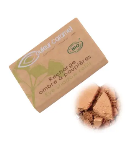 COULEUR CARAMEL MAQUILLAJE SOMBRA DE OJOS 055 CUIVRE NACRE 1UN