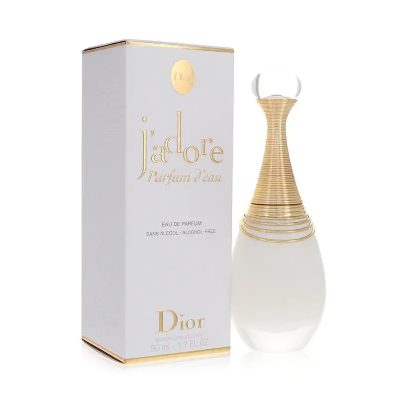 DIOR J'ADORE PARFUM D'EAU EAU DE PARFUM SIN ALCOHOL 50ML VAPORIZADOR