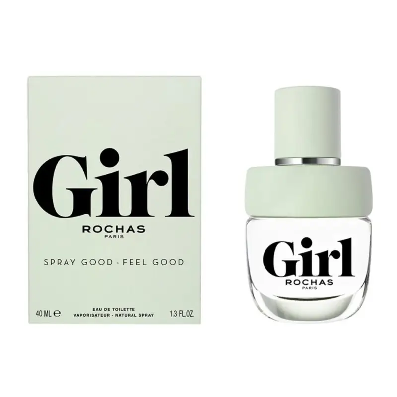 ROCHAS GIRL EAU DE TOILETTE 40ML VAPORIZADOR ROCHAS GIRL EAU DE TOILETTE 40ML VAPORIZADOR