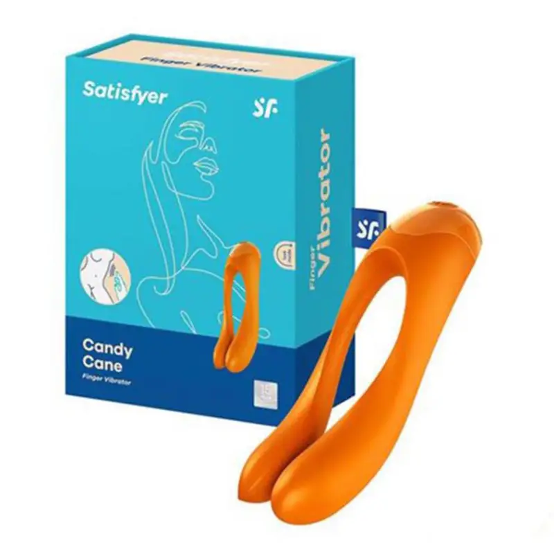 SATISFYER CANDY CANE VIBRADOR DEDO 1UN SATISFYER CANDY CANE VIBRADOR DEDO 1UN