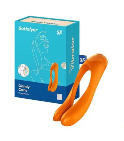 SATISFYER CANDY CANE VIBRADOR DEDO 1UN