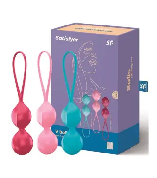 SATISFYER V BALLS EJERCITADOR SUELO PELVICO 3UN