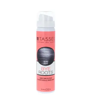TASSEL BYE ROOTS CUBRECANAS NEGRO NEGRO SPRAY 1UN VAPORIZADOR