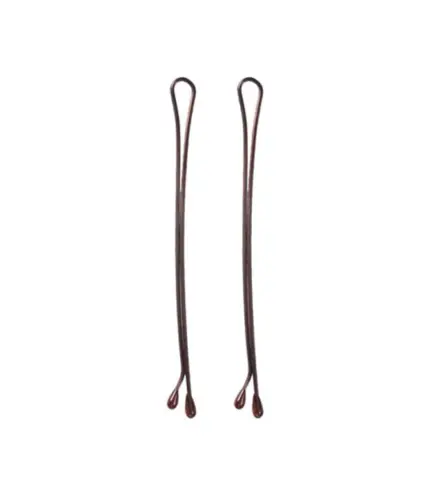 EUROSTIL BOLA NEGRO NEGRO CLIPS 60MM CAJA 200UN