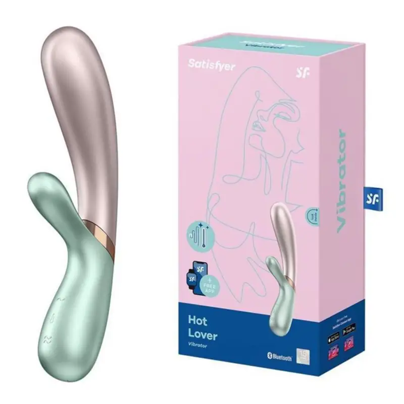 SATISFYER HOT LOVER VIBRADOR BLUETOOTH Y APP 1UN SATISFYER HOT LOVER VIBRADOR BLUETOOTH Y APP 1UN