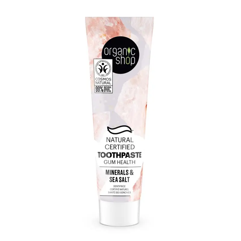 ORGANIC SHOP MINERALS DENTIFRICO GUM HEALTH 100GR ORGANIC SHOP MINERALS DENTIFRICO GUM HEALTH 100GR