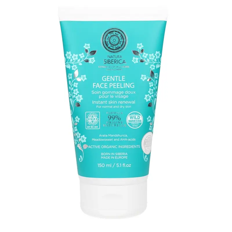 NATURA SIBERICA GENTLE FACE PEELING 150ML