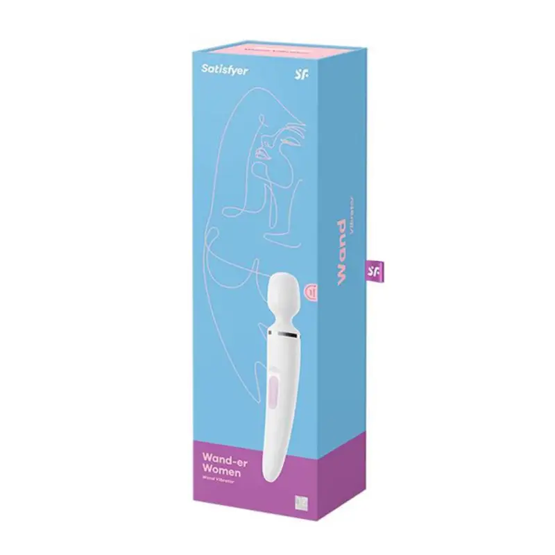 SATISFYER WAND-ER WOMEN MASAJEADOR VIBRADOR BLANCO 1UN SATISFYER WAND-ER WOMEN MASAJEADOR VIBRADOR BLANCO 1UN