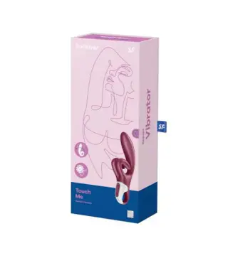 SATISFYER TOUCH ME VIBRADOR ROJO 1UN