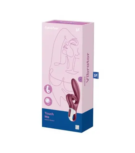 SATISFYER TOUCH ME VIBRADOR ROJO 1UN