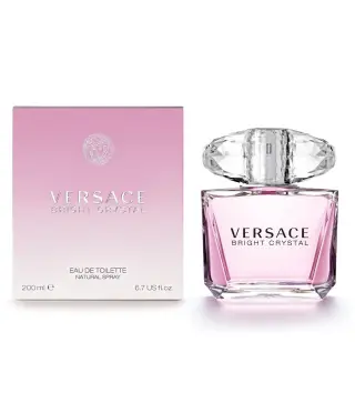 VERSACE BRIGHT CRYSTAL EAU DE TOILETTE 200ML VAPORIZADOR