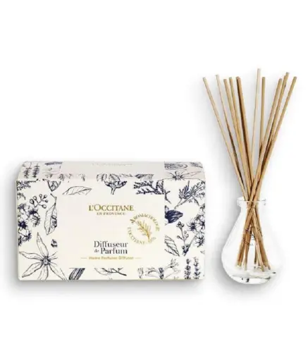 LOCCITANE DIFUSOR DE PERFUME RELAJANTE CON MIKADOS CAJA 1UN