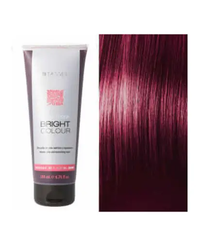 EUROSTIL BRIGHT COLOUR MASCARILLA CAPILAR COLOR ROJO VIOLETA 1UN