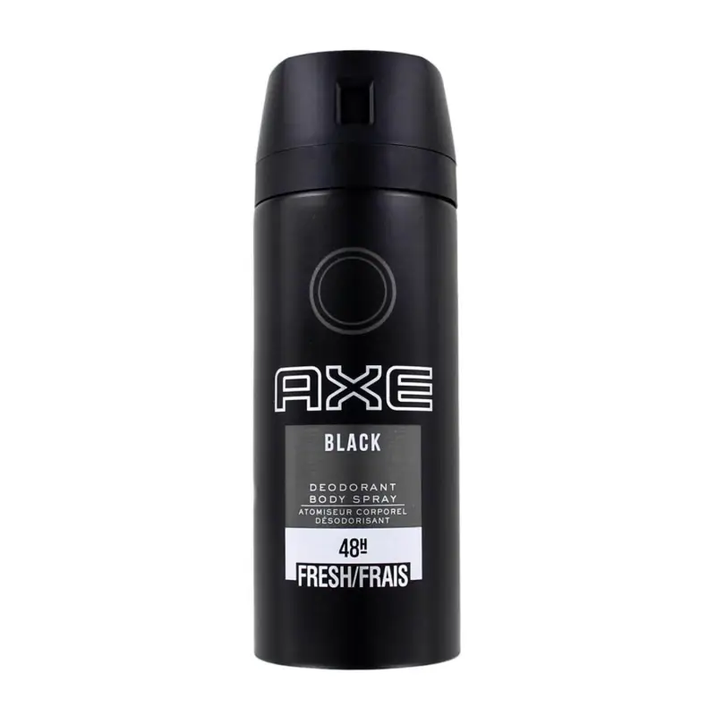 AXE BLACK DESODORANTE 150ML VAPORIZADOR AXE BLACK DESODORANTE 150ML VAPORIZADOR