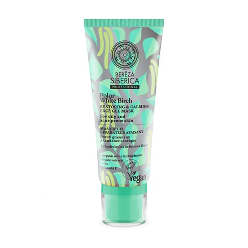 NATURA SIBERICA BEREZA POLAR WHITE BIRCH GEL-MASCARILLA 100ML NATURA SIBERICA BEREZA POLAR WHITE BIRCH GEL-MASCARILLA 100ML