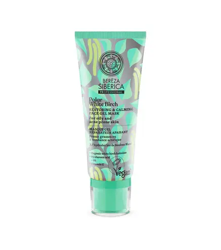 NATURA SIBERICA BEREZA POLAR WHITE BIRCH GEL-MASCARILLA 100ML