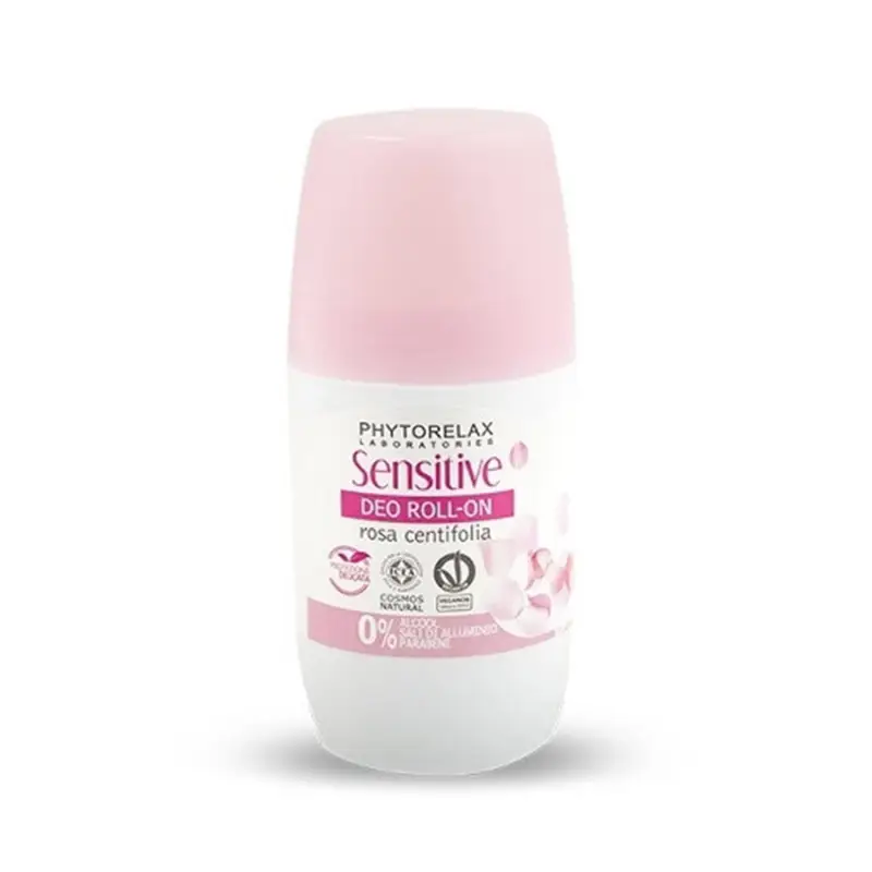 PHYTORELAX SENSITIVE DESODORANTE ROLL-ON ROSA CENTIFOLIA 50ML PHYTORELAX SENSITIVE DESODORANTE ROLL-ON ROSA CENTIFOLIA 50ML