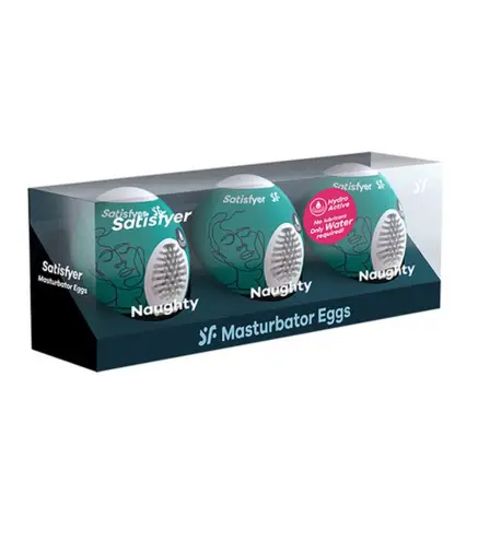 SATISFYER NOUGHTY HUEVOS MASTURBADORES 3 1UN