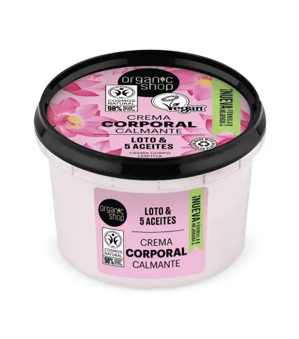 ORGANIC SHOP LOTO INDIO CREMA CORPORAL CALMANTE 250ML