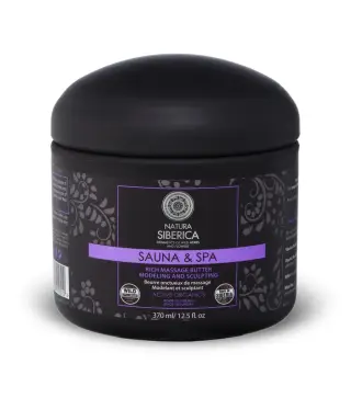 NATURA SIBERICA SAUNA-SPA CREMA DE MASAJE 1UN