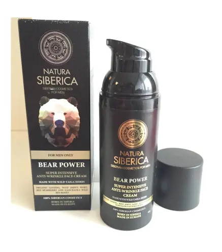 NATURA SIBERICA EL PODER DEL OSO - CREMA FACIAL INTENSIVA ANTIARRUGAS