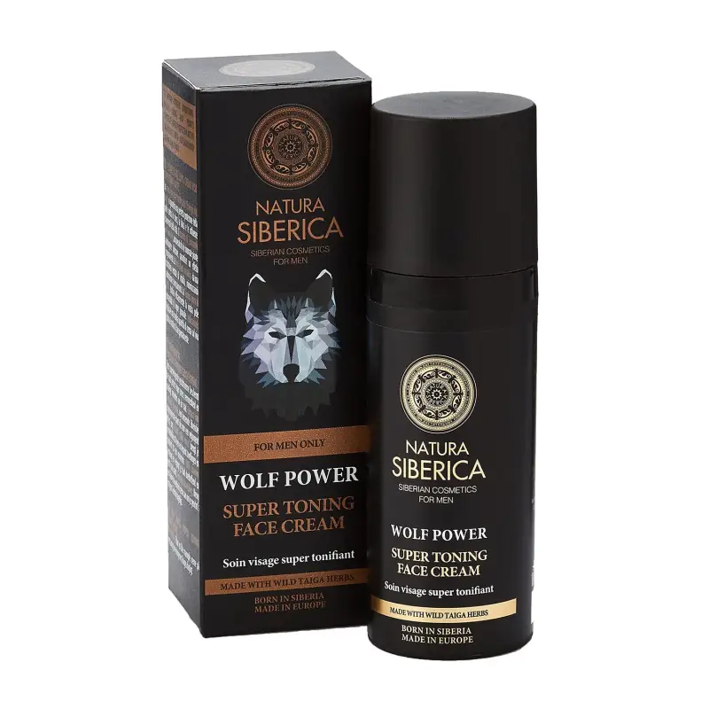 NATURA SIBERICA EL PODER DEL LOBO - CREMA FACIAL SÚPER TONIFICANTE NATURA SIBERICA EL PODER DEL LOBO - CREMA FACIAL SÚPER TONIFICANTE