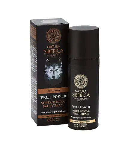 NATURA SIBERICA EL PODER DEL LOBO - CREMA FACIAL SÚPER TONIFICANTE