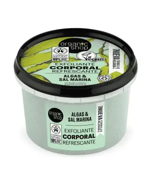 ORGANIC SHOP REFRESCANTE EXFOLIANTE CORPORAL ALGAS DEL ATLANTICO 1UN