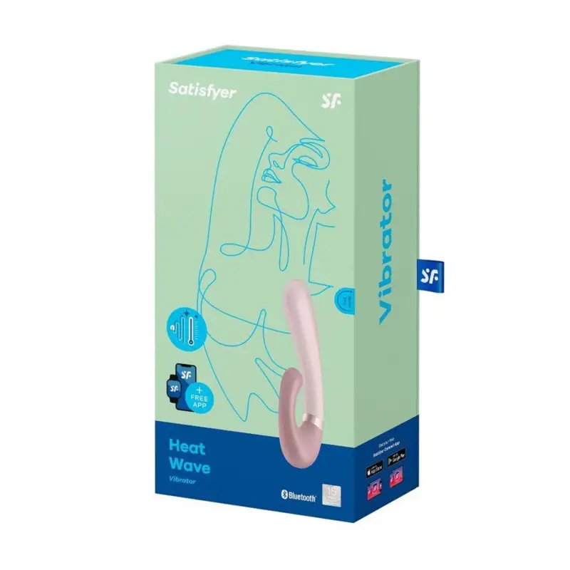 SATISFYER HEAT WAVE VIBRADOR ROSA CON APP 1UN SATISFYER HEAT WAVE VIBRADOR ROSA CON APP 1UN