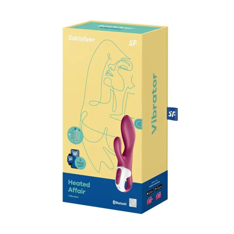 SATISFYER HEATED AFFAIR VIBRADOR EFECTO CALOR CON APP 1UN SATISFYER HEATED AFFAIR VIBRADOR EFECTO CALOR CON APP 1UN