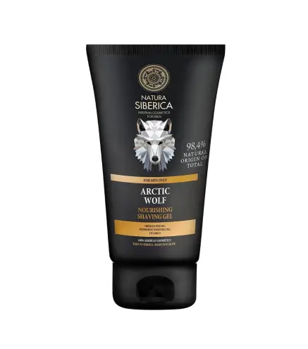 NATURA SIBERICA LOBO ARTICO GEL NUTRITIVO DE AFEITADO 150 ML