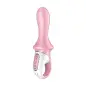 SATISFYER AIR PUMP BOOTY 5+ VIBRADOR ANAL INFLABLE ROJO 1UN