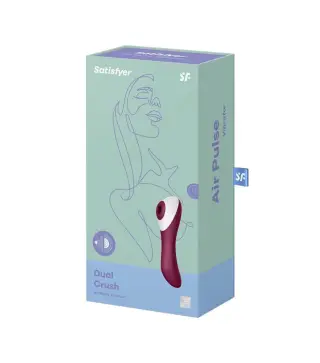 SATISFYER DUAL CRUSH VIBRADOR DE AIRE 1UN